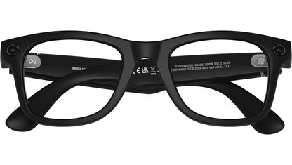 Rayban RW4012 in Clear Lenses With Matte Black Frame