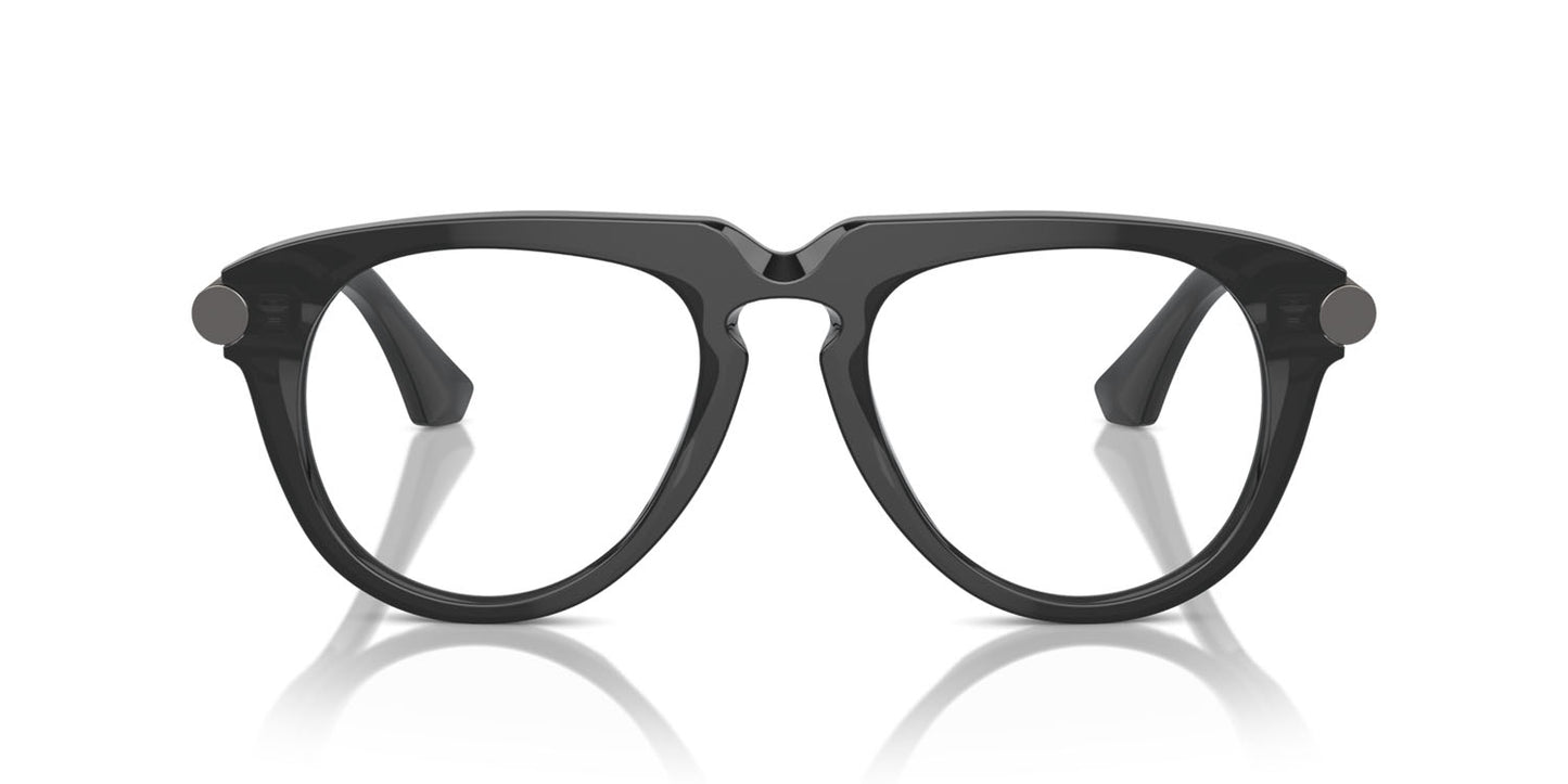 Burberry BE2408U Aviator Eyeglasses in Clear Demo Lenses With Grey Frame, front view
