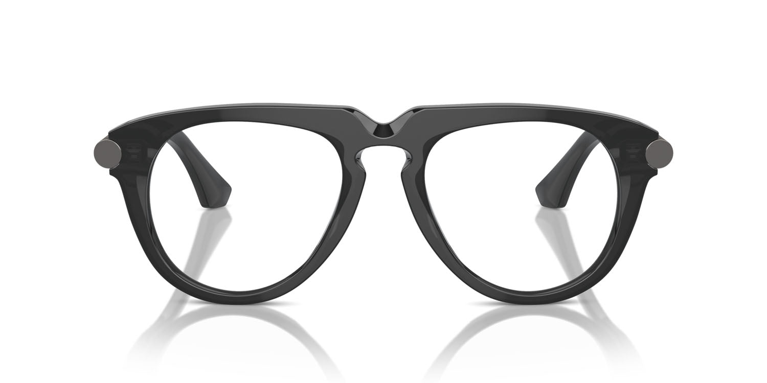 Burberry BE2408U Aviator Eyeglasses in Clear Demo Lenses With Grey Frame, front view