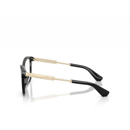 Burberry BE2427U Cat Eye Eyeglasses in Demo Lenses With Black Frame, angle view