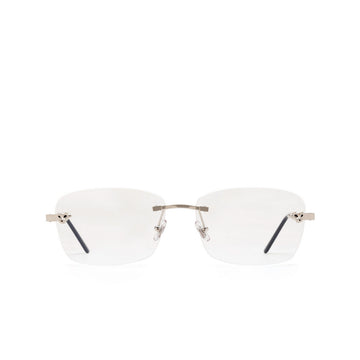 CLEAR LENSES WITH SILVER FRAME