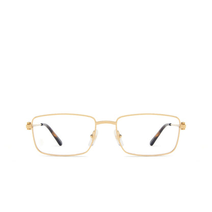 Cartier CT0369O Rectangle Eyeglasses in Gold, front view
