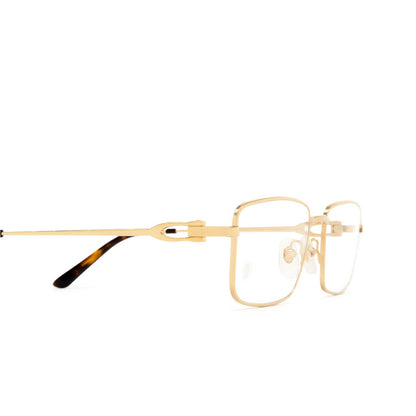 Cartier CT0369O Rectangle Eyeglasses in Gold, angle view