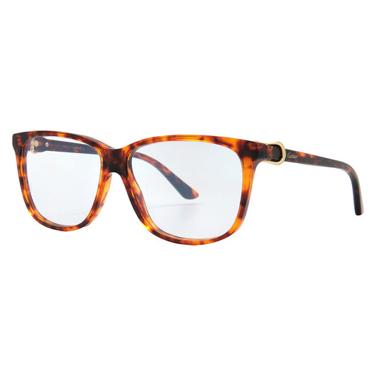 Cartier CT0351O Square Eyeglasses in Havana, side view