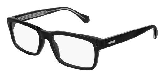 Cartier CT0291O Rectangle Eyeglasses in Black Frame, front view