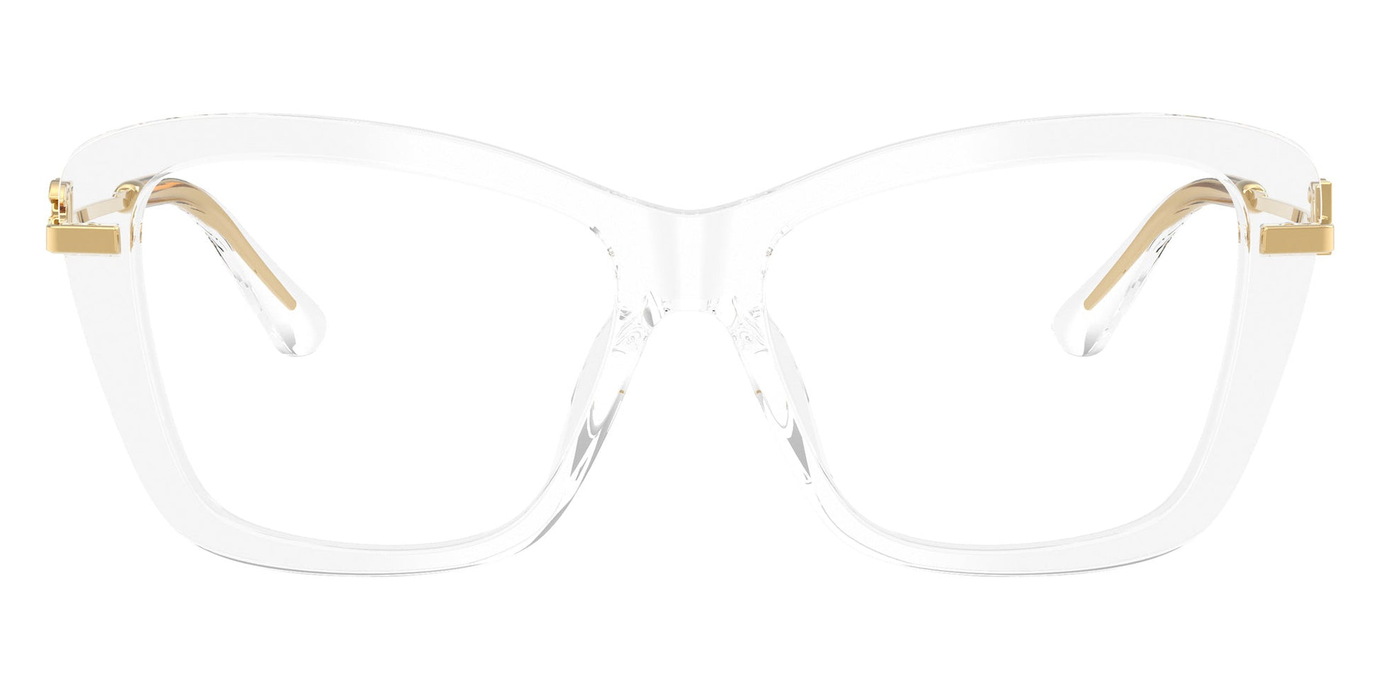 Dolce & Gabbana DG3439 Square Eyeglasses in Crystal, front view