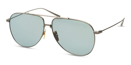 DITA ARTOA-92 Pilot Sunglasses in Blue/Antique Silver, front view