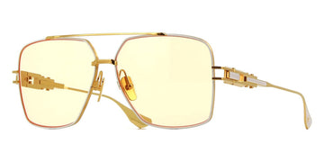 APRICOT ORANGE / MATTE WHITE YELLOW GOLD