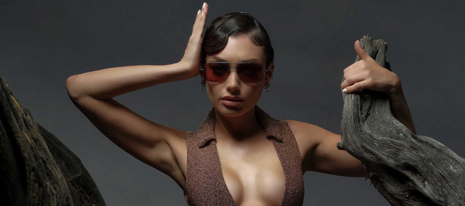 DITA editorial campaign. Authentic DITA eyewear at Opti Plaza.