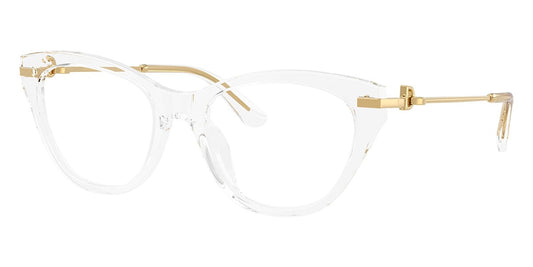 Dolce & Gabbana DG3428 Butterfly Eyeglasses in Crystal, front view