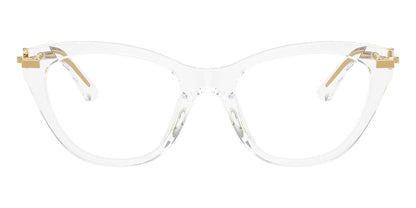 Dolce & Gabbana DG3428 Butterfly Eyeglasses in Crystal, angle view