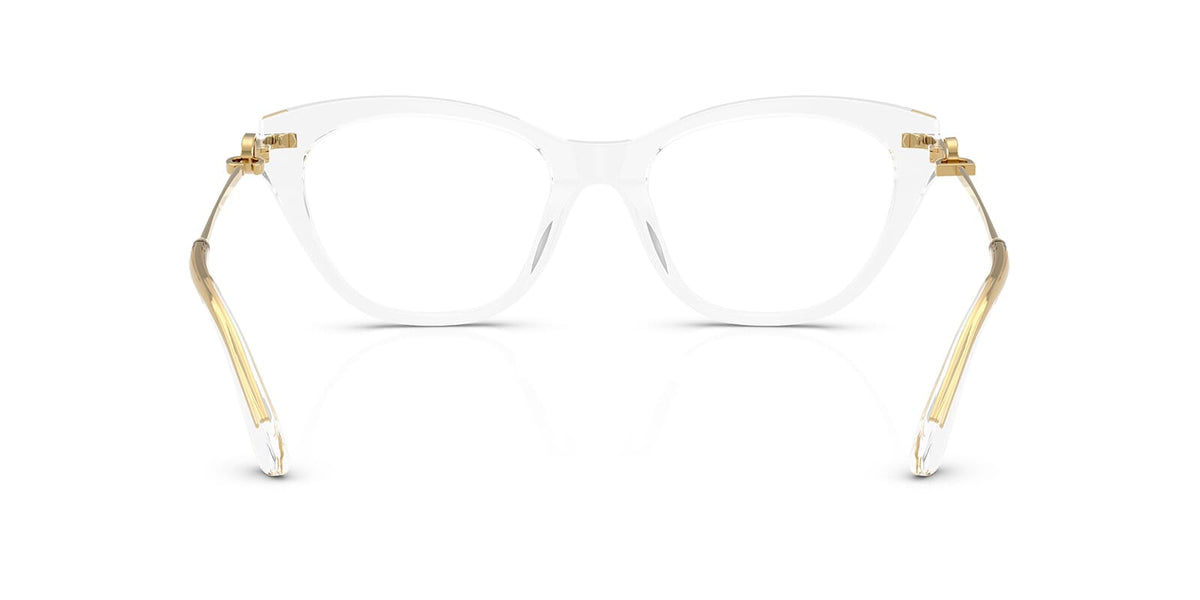 Dolce & Gabbana DG3428 Butterfly Eyeglasses in Crystal, detail view