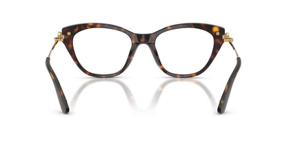 Dolce & Gabbana DG3428 Butterfly Eyeglasses in Havana, detail view