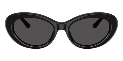 Dolce & Gabbana DG4519 Cat Eye Sunglasses in Dark Grey Black, side view