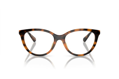 Emporio Armani EA4213U/S Cat Eye Sunglasses in Glossy Havana Tortoise, detail view