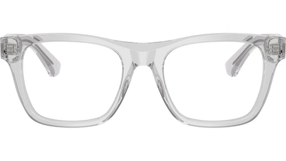 Burberry BE2445 Square Eyeglasses in Demo Lenses With Grey Frame, front view