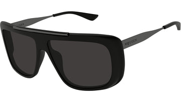 SOLID GREY LENSES WITH MATTE BLACK FRAME