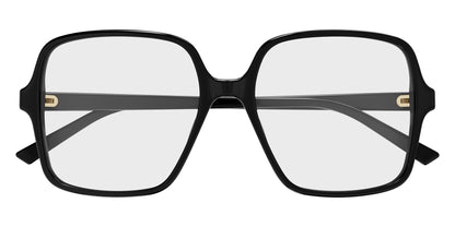 Gucci GG1994O Square Eyeglasses in Black, front view