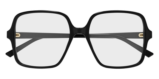 Gucci GG1994O Square Eyeglasses in Black, front view