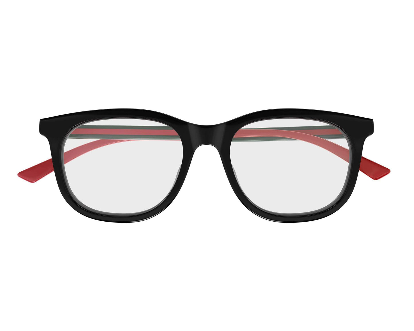 Gucci GG1990O Square Eyeglasses in Black (/005), front view