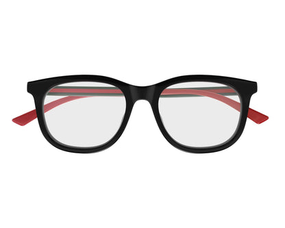 Gucci GG1990O Square Eyeglasses in Black (/005), front view