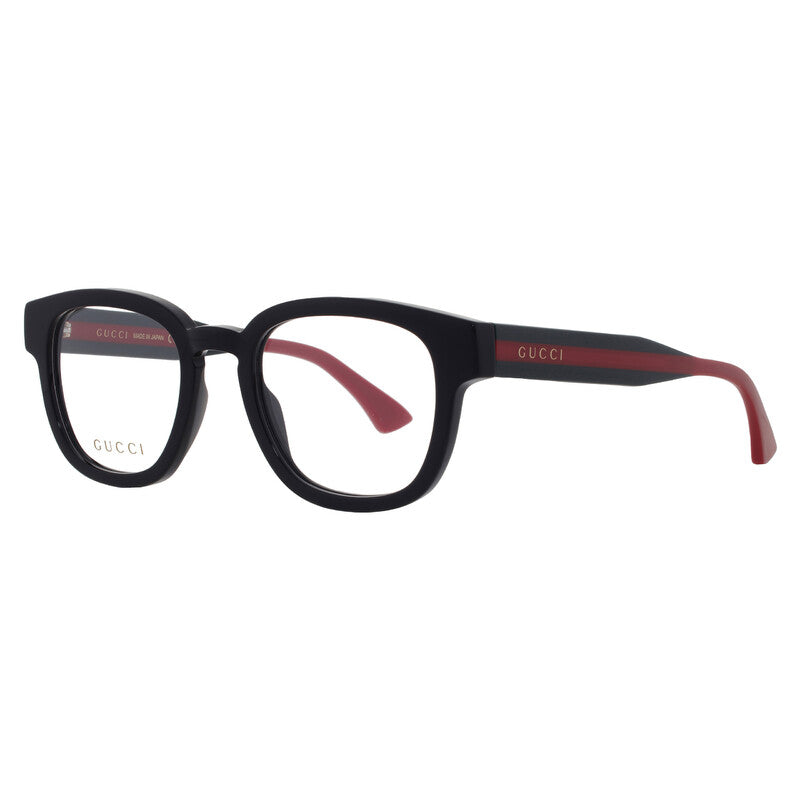 Gucci GG1992O Square Eyeglasses in Black (005), side view