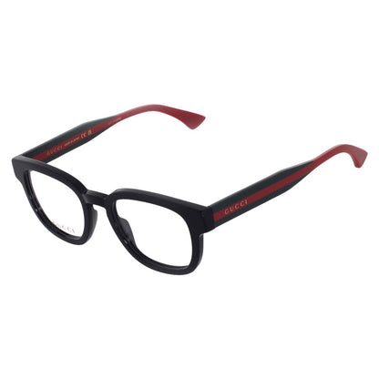 Gucci GG1992O Square Eyeglasses in Black (005), angle view