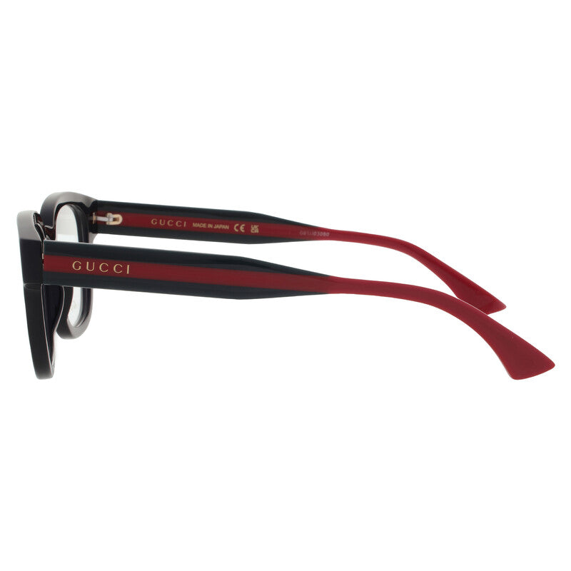 Gucci GG1992O Square Eyeglasses in Black (005), detail view