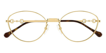 Gucci GG1699O Oval Eyeglasses in Gold, side view