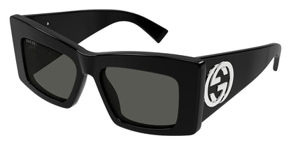 Gucci GG1842S Butterfly Sunglasses in Grey/Black, front view