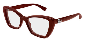 CLEAR/BURGUNDY