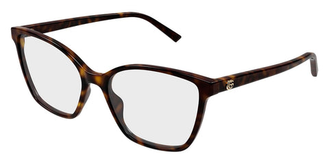 Gucci GG1995O Square Eyeglasses in Black, side view