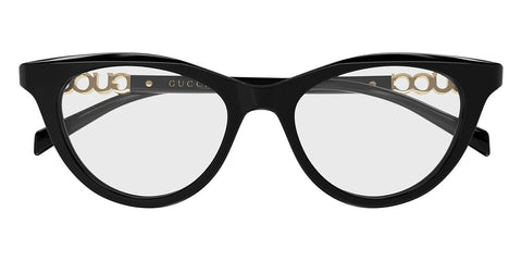 Gucci GG2034O Cat Eye Eyeglasses in Black, angle view