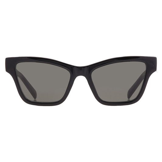 Gucci GG1982S Cat Eye Sunglasses in Grey / Black, front view