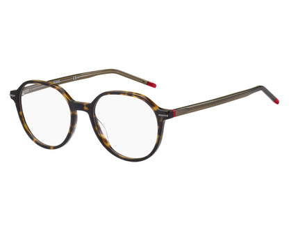 Hugo Boss HG1170 Oval Eyeglasses in Havana, front view