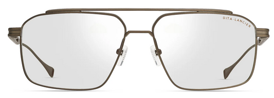 DITA DLX134 Pilot Eyeglasses in Black Sand, front view