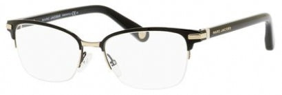 Marc Jacobs MJ511 Eyeglasses in Shiny Black Gold, front view