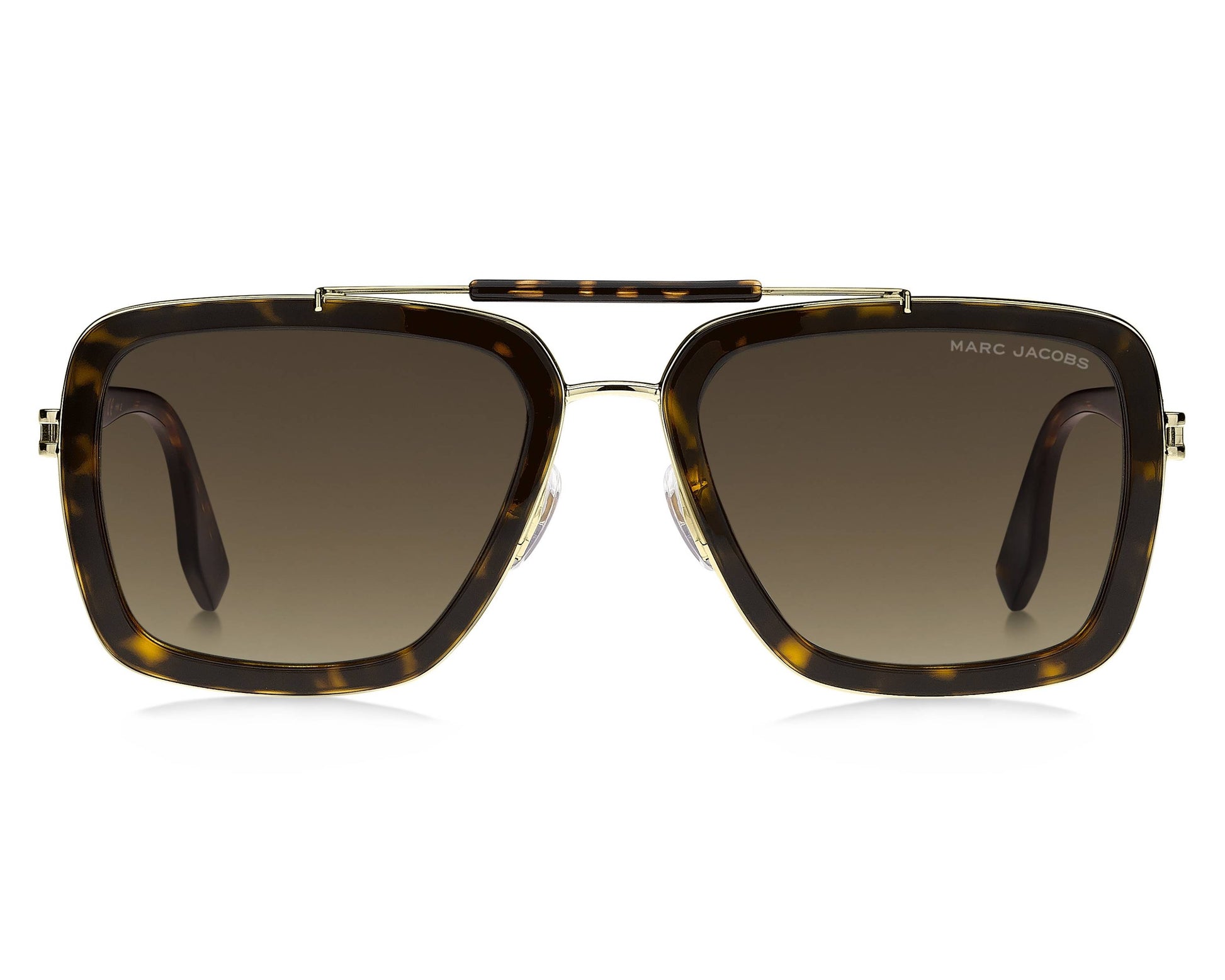 Marc Jacobs MARC 674/S Pilot Sunglasses in Brown Gradient / Havana, side view