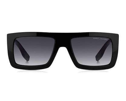 Marc Jacobs MARC775/S Rectangle Sunglasses in Grey Gradient / Black, front view
