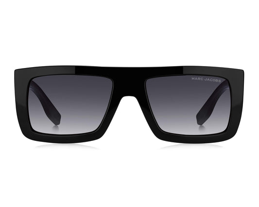 Marc Jacobs MARC775/S Rectangle Sunglasses in Grey Gradient / Black, front view