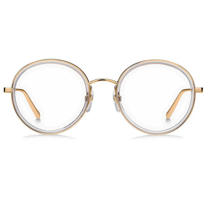 Marc Jacobs MARC481 Round Eyeglasses in Clear / Grey-Rose Gold, front view