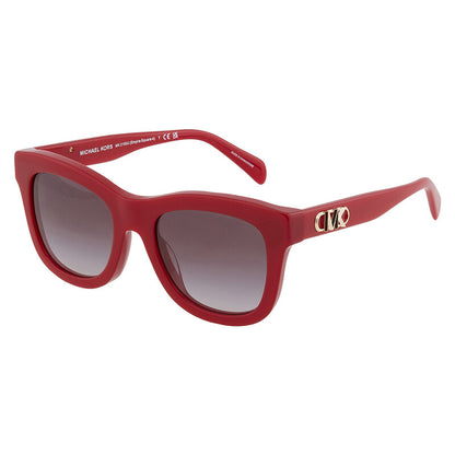 Michael Kors MK2193/S Square Sunglasses in Brown/Red, angle view