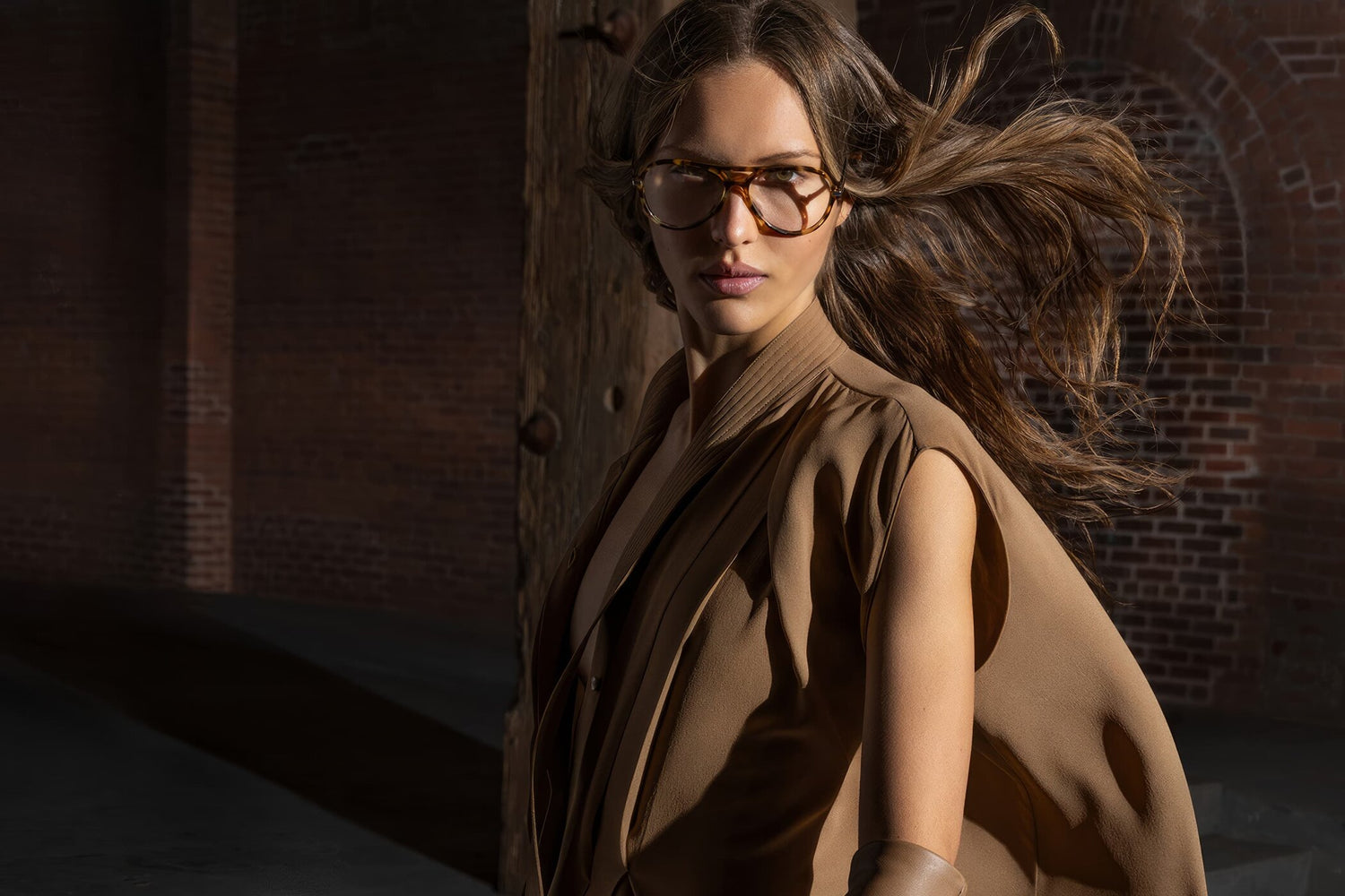 Michael Kors editorial campaign. Authentic Michael Kors eyewear at Opti Plaza.