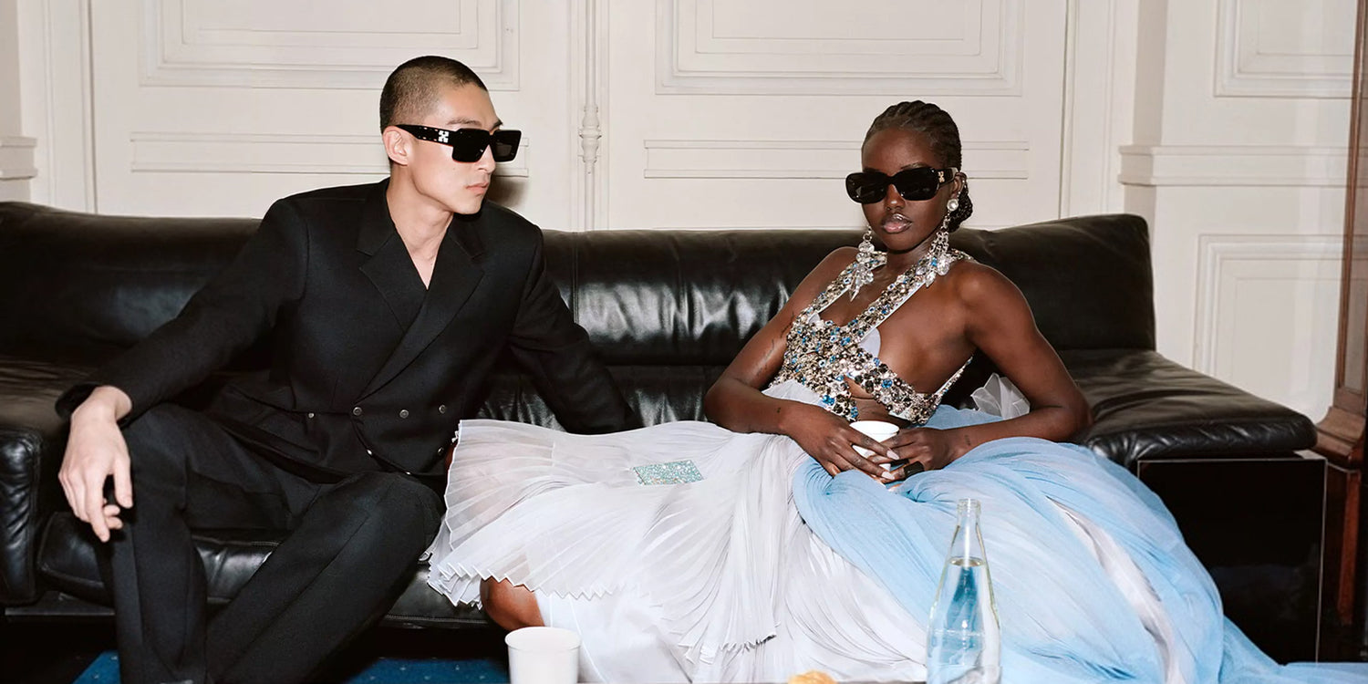 Off-White editorial campaign. Authentic Off-White eyewear at Opti Plaza.