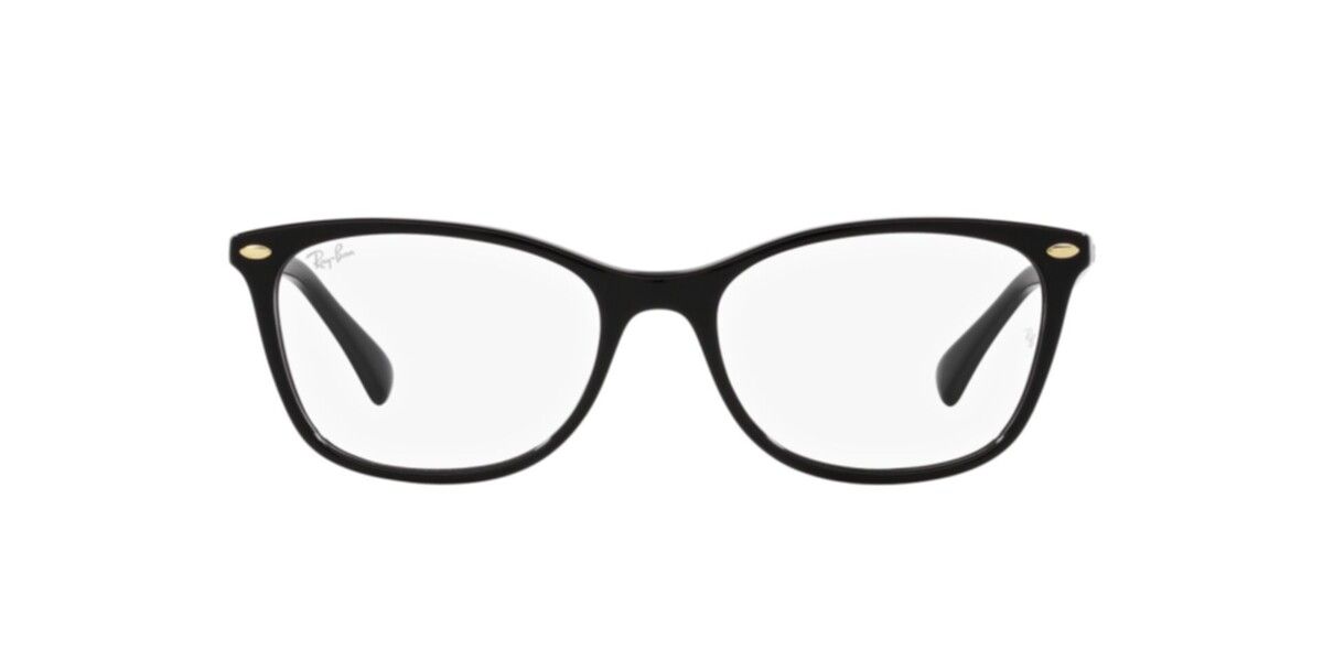 Ray-Ban RX5420I Square Eyeglasses in Clear / Black, side view