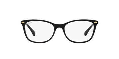 Ray-Ban RX5420I Square Eyeglasses in Clear / Black, side view