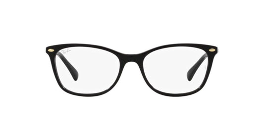 Ray-Ban RX5420I Square Eyeglasses in Clear / Black, side view