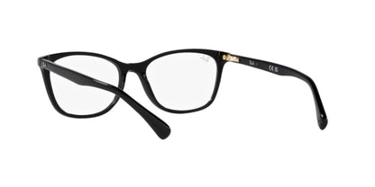 Ray-Ban RX5420I Square Eyeglasses in Clear / Black, detail view