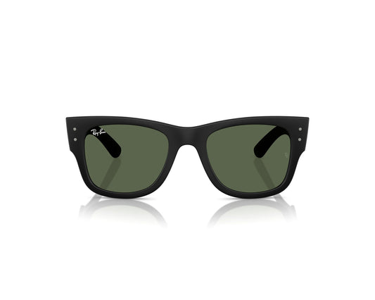 Ray-Ban RB4840 Rectangle Sunglasses in Green / Black Sand, front view
