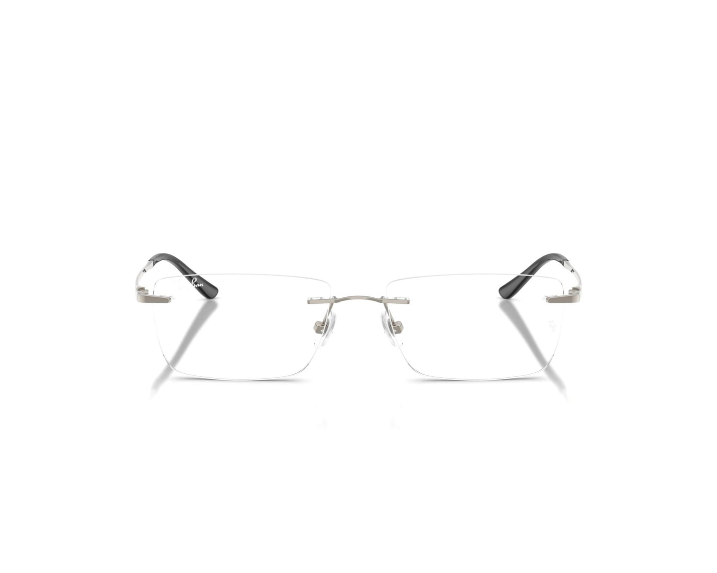 Ray-Ban RX8781D Rectangle Eyeglasses in Gunmetal, front view